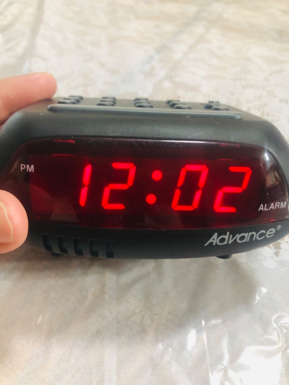 VTGAdvance brand digital alarm clock, likely model 30228 - Picture 3 of 5